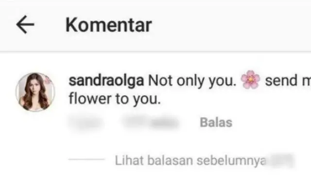 Presenter acara bola cantik ini juga pernah dilecehkan (Hak Cipta: © instagram.com/sandraolga/pit)