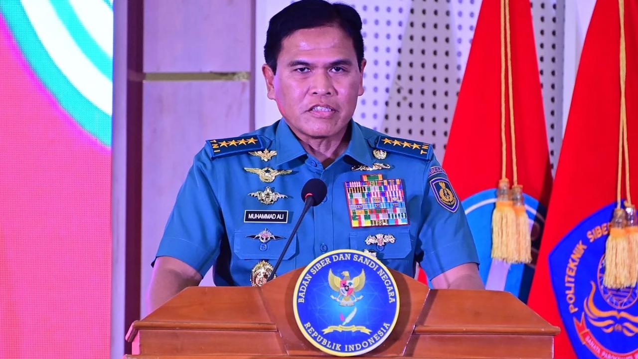 FOTO: Kasal Perkuat Sinergi TNI AL dan BSSN Hadapi Ancaman Siber