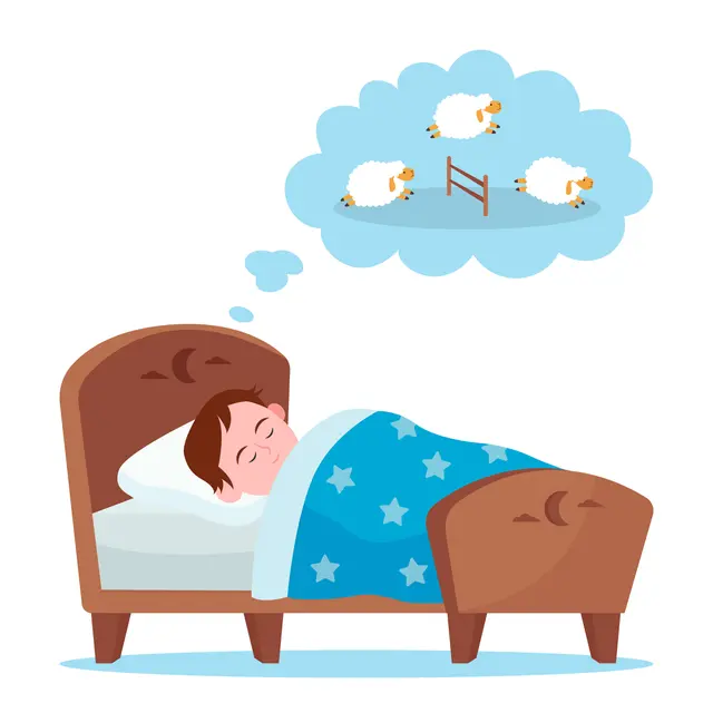 Ilustrasi tidur nyenyak