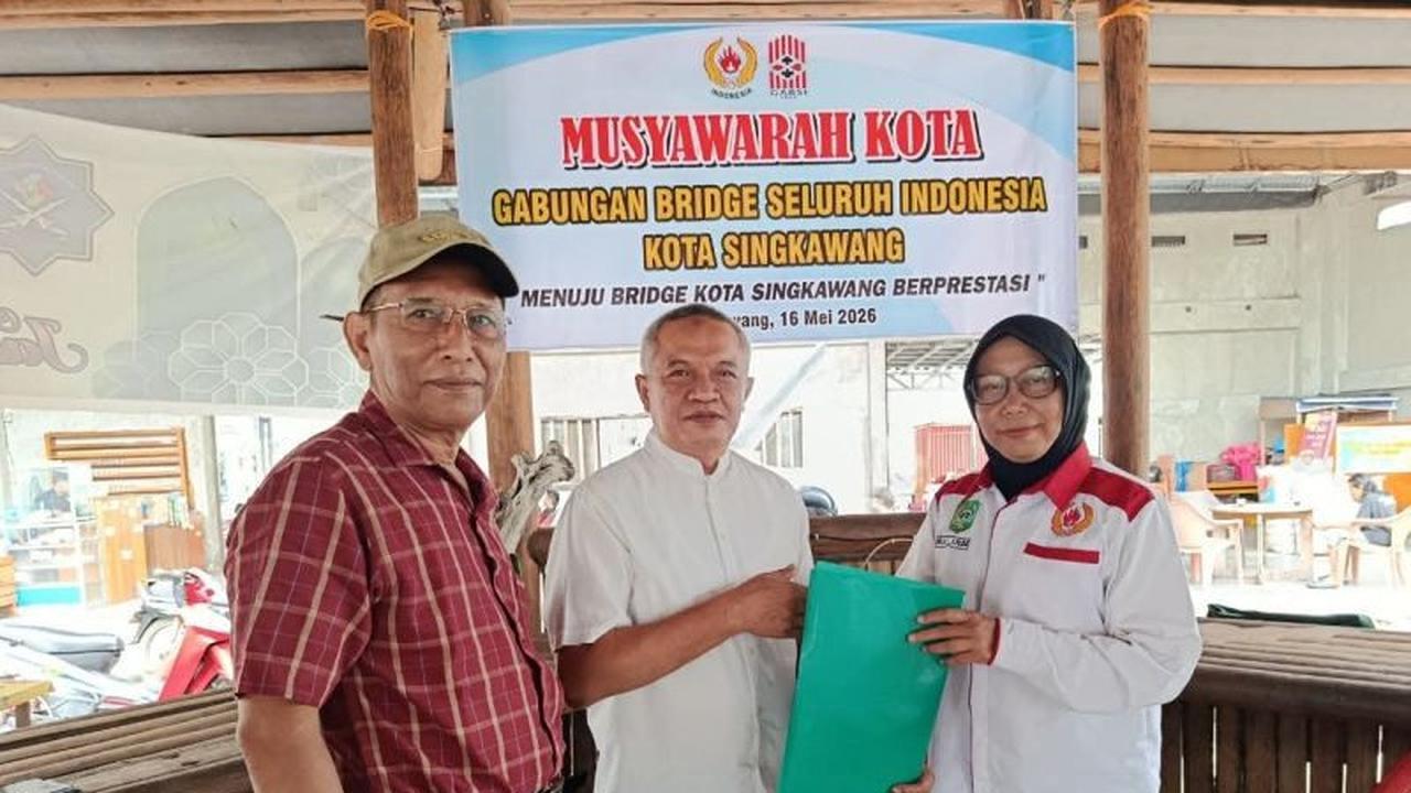 KONI Singkawang Optimistis Muskot Gabsi Perkuat Pembinaan Bridge di Kota Singkawang