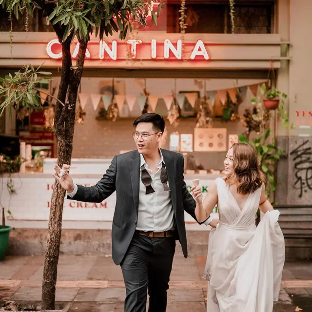 7 Potret Prewedding VJ Laissti dan Azarya Prakasa Bertajuk #KawinLAry