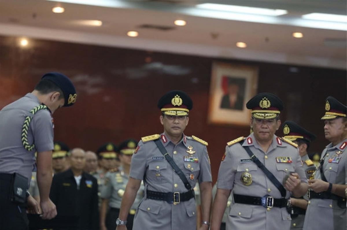 Usai Sertijab Bareskrim, Komjen Budi Waseso & Anang salam komando