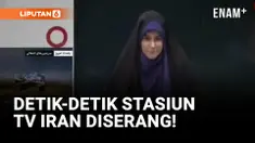 Israel Serang Stasiun TV Iran saat Live!