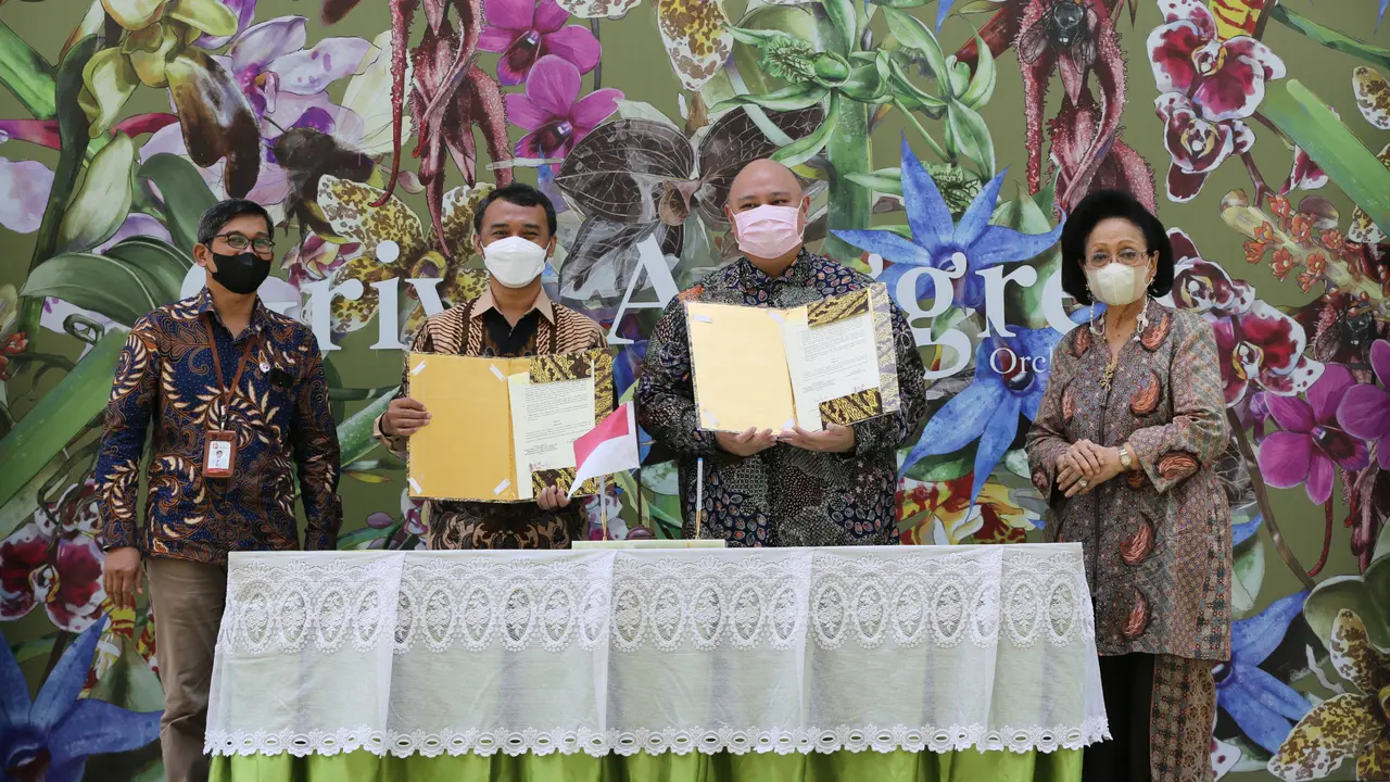 Kolaborasi Menggali dan Eksplorasi Potensi Anggrek Asli Indonesia