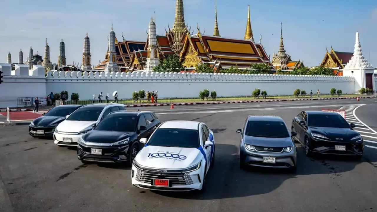 Cetak Sejarah, BYD Berhasil Kirim100 Ribu Unit Mobil Listrik di Thailand (cnEVpost)