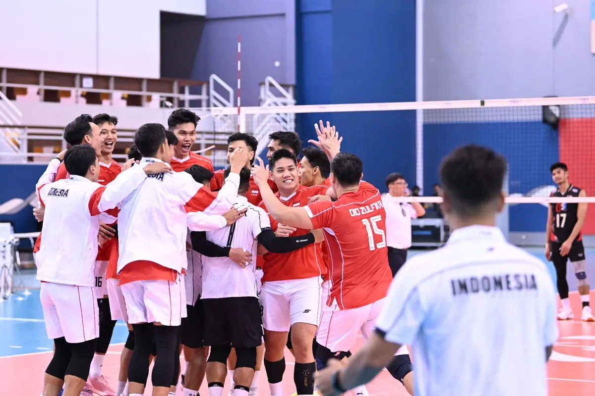 Timnas Voli Putra Indonesia - AVC Nations Cup 2025 - Bola Voli