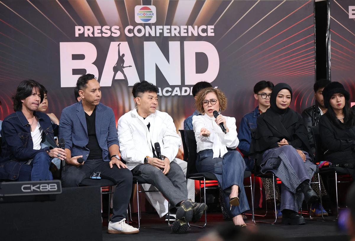 FOTO: Program Band Academy INDOSIAR Dorong Regenerasi Musik Grup Tanah Air