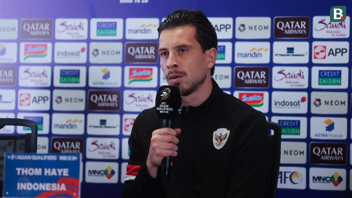 Thom Haye Komentari soal Calon Pelatih Timnas Indonesia: Saya Tak Bisa Sebutkan Nama