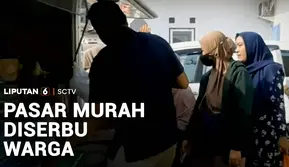Pasar Murah Diserbu Warga