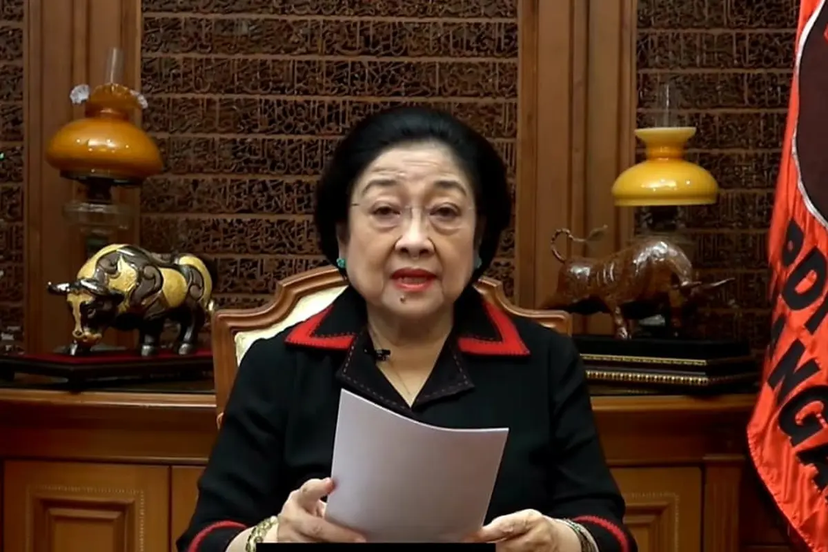Ketua Umum PDIP Megawati Soekarnoputri meresmikan Rumah Budaya PDIP. (Istimewa)