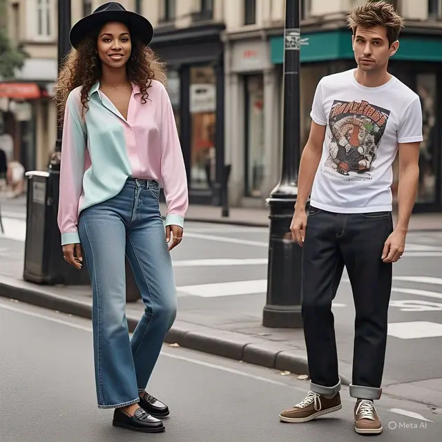 Straight-Leg Jeans