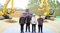 Groundbreaking pembangunan NTC di IKN. (Istimewa)