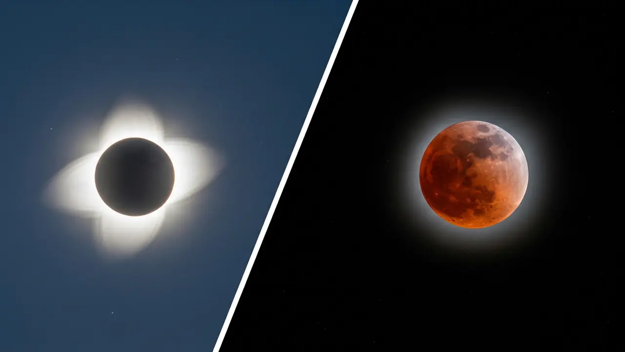 Perbedaan Gerhana Matahari dan Gerhana Bulan