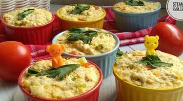 Resep Sarapan Praktis Tahu Telur Kocok Kukus Lifestyle Fimela Com