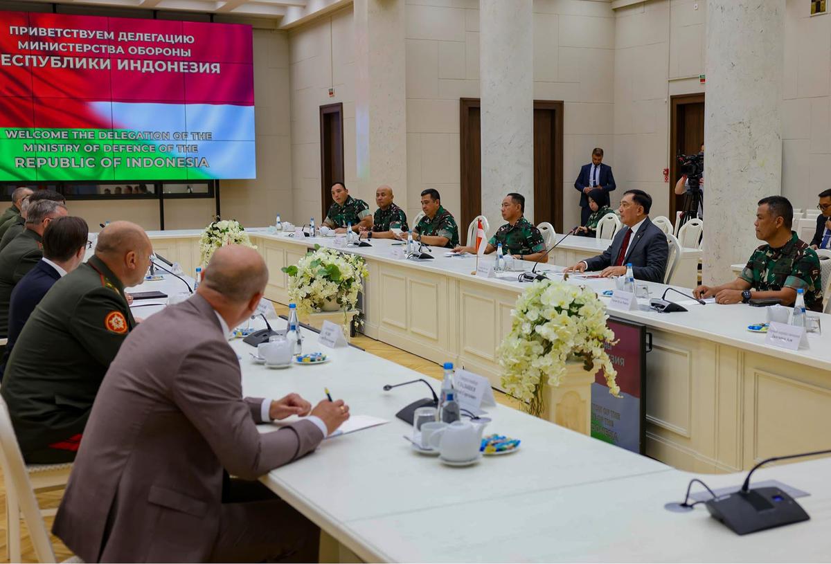 FOTO: Perkuat Aliansi Strategis, RI dan Belarus Jajaki Transfer Teknologi Pertahanan