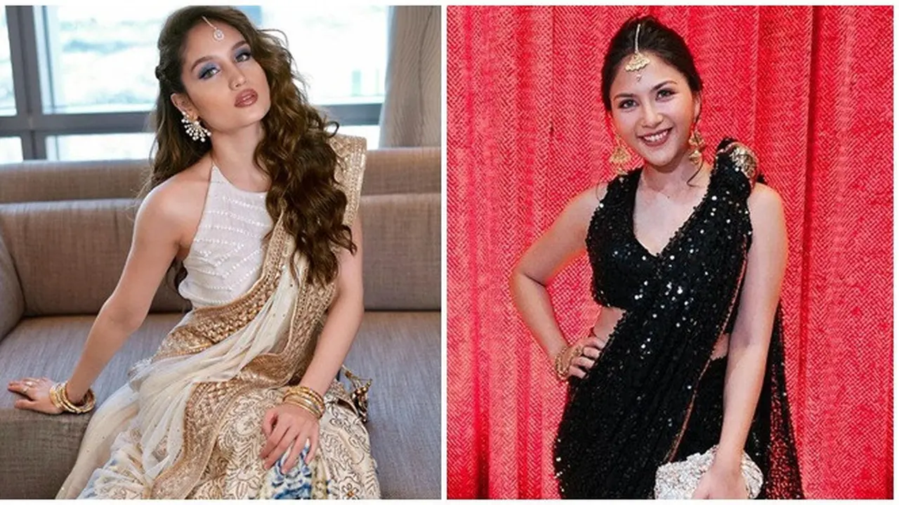 Penampilan 10 Seleb Wanita dengan Busana ala India, Bak Artis Bollywood