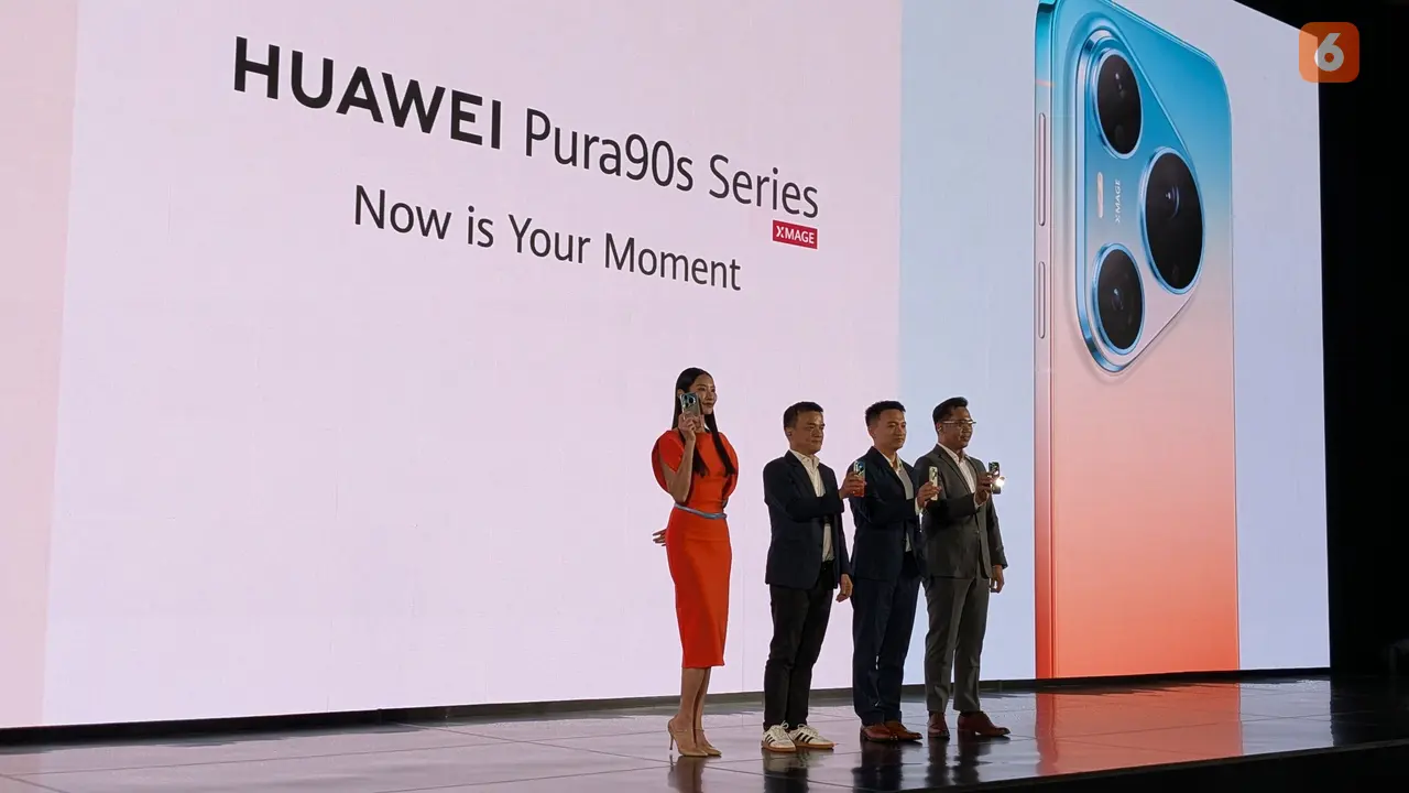 Peluncuran Huawei Pura 90s. Liputan6.com/Aisyah Mustika Zamani