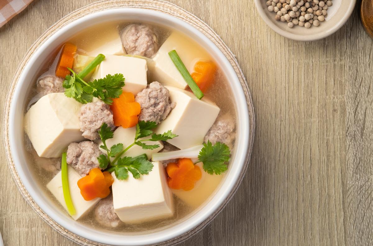 sop tahu bening sayuran