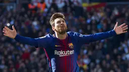 1. Lionel Messi (Barcelona) - 15 Gol (2 Penalti). (AFP/Curto De La Torre)