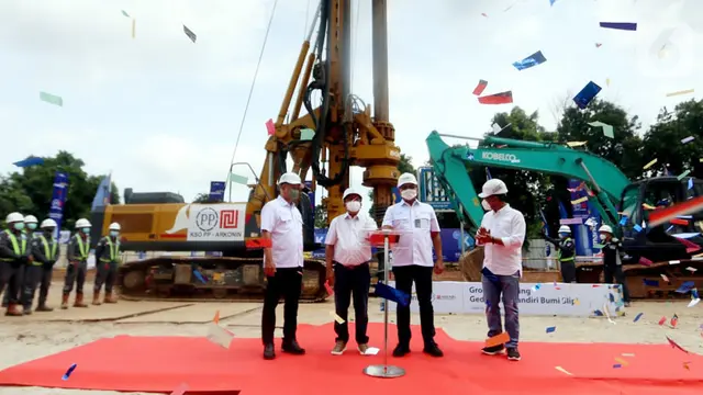 Groundbreaking Gedung IT Mandiri Usung Konsep Green Building