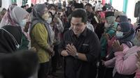 Erick Thohir Berikan Bantuan untuk Kader Posyandu di Banten dan Jakarta. (Liputan6.com/Istimewa)