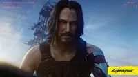 Penampilan Keanu Reeves di gim Cyberpunk 2077. (Doc: Ubergizmo)