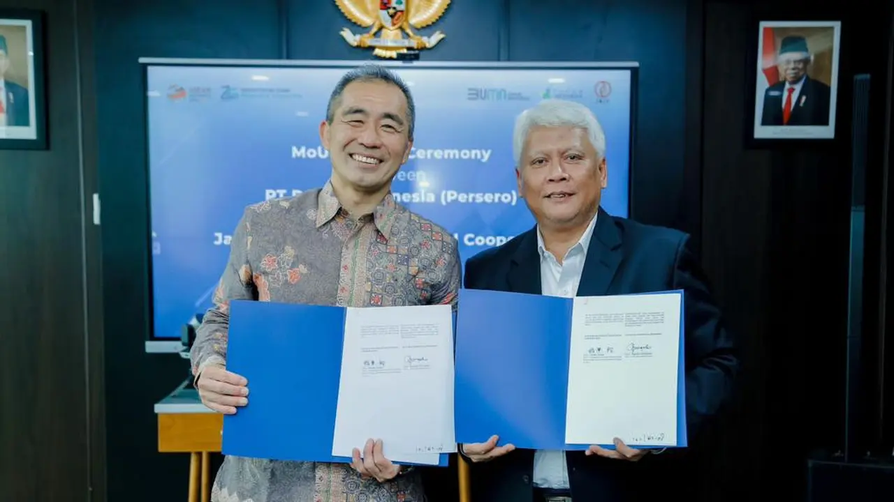 Pupuk Indonesia menandatangani Memorandum of Understanding (MoU) bersama Japan Bank for International Coorporation (JBIC), sebuah perusahaan milik negara Jepang tentang pengembangan ekosistem energi bersih