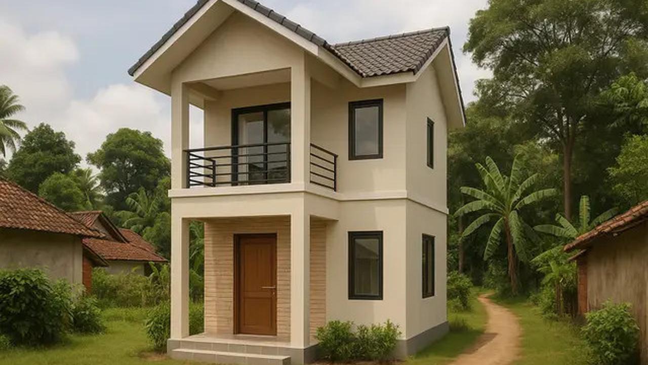 8 Model Rumah 6x9 di Kampung 2 Lantai yang Tampak Mewah Tapi Murah, Cocok untuk Keluarga Modern