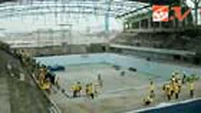 Pembangunan Kolam Renang Terhambat