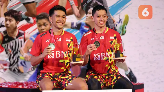 Foto: Jam Terbang Jadi Penentu Fajar Alfian / Muhammad Rian Ardianto Jadi Kampiun di Daihatsu Indonesia Masters 2022