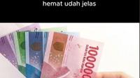 Pria Jalani Frugal Living Usai Kena PHK, Bisa Makan Enak dan Bergizi dengan Rp200 Ribu Sebulan.&nbsp; foto: TikTok @toops33