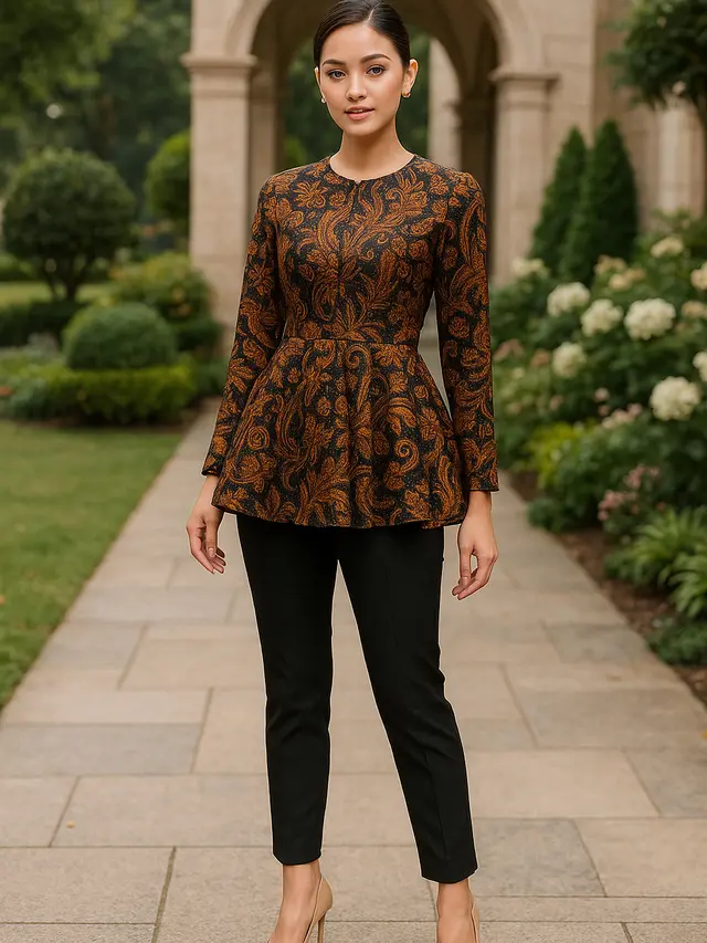 Model Tunik Batik untuk Pesta 2025