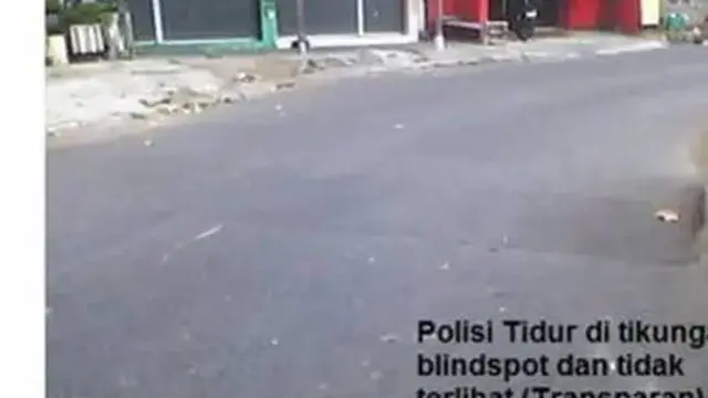Seperti Halang Rintang, Ini 10 Potret Polisi Tidur yang Sulit Dilalui
