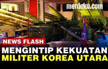 VIDEO: Momen Kim Jong Un Bangga Pamerkan Alutsista Militer Korea Utara