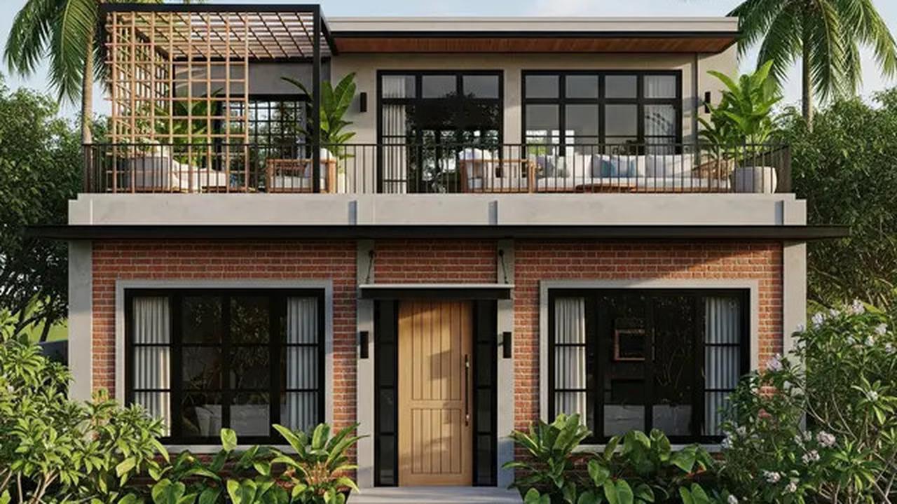 8 Model Rumah Sederhana Tapi Mewah dengan Atap Datar dan Rooftop, Inspirasi Hunian Masa Kini