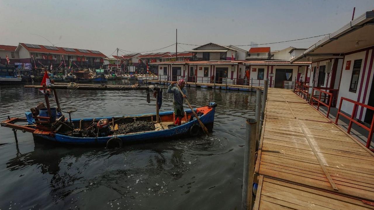 FOTO: Melihat Keunikan Rumah Apung yang Modern untuk Para Nelayan Muara Angke