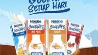 Susu UHT Nestlé GOODNES memiliki varian unik yaitu jahe madu dan kencur.