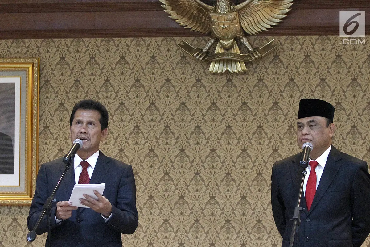 Sertijab MenPAN RB Syafruddin