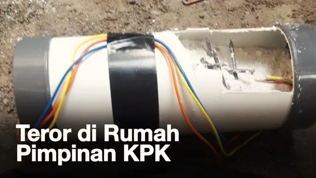 Dua pimpinan KPK yaitu Agus Rahardjo dan Laode M Syarif mendapatkan teror bom pada Rabu, 9 Januari 2019.