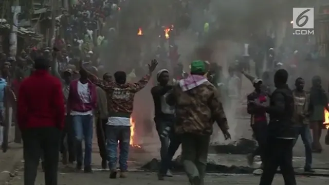 Kerusuhan terjadi di ibu kota Kenya usai pemilu saat calon Presiden Raila Odinga menyatakan adanya kecurangan perhitungan suara.