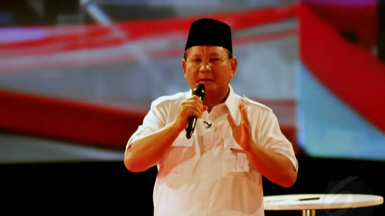 Beginilah Wajah Jokowi-Prabowo Saat Debat 