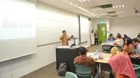 “Workshop on Learner-Centered Experimential Teaching and Learning Approach “ yang diadakan di kampus SPI Singapura, Rabu (4/4/2018).