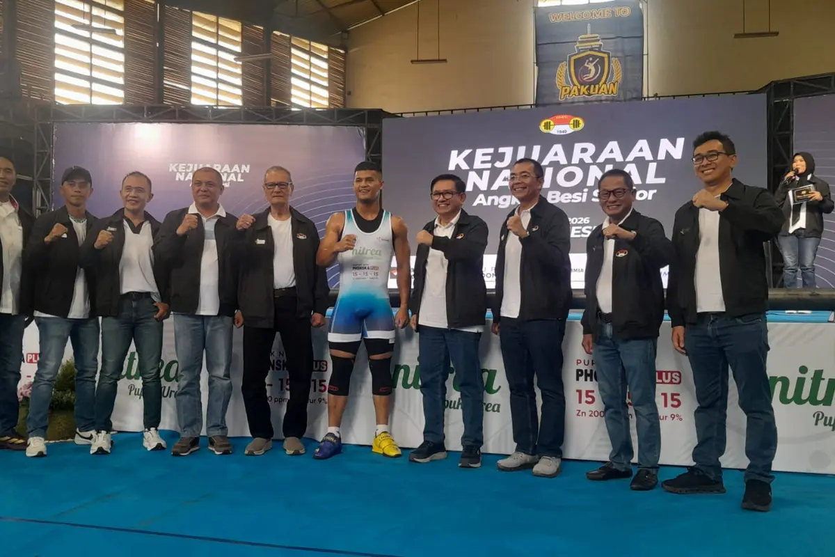 Pembukaan Kejuaraan Nasional Angkat Besi 2026 di Bandung