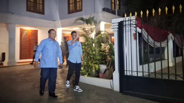 Prabowo Dampingi Gibran Rakabuming Raka Jelang Debat