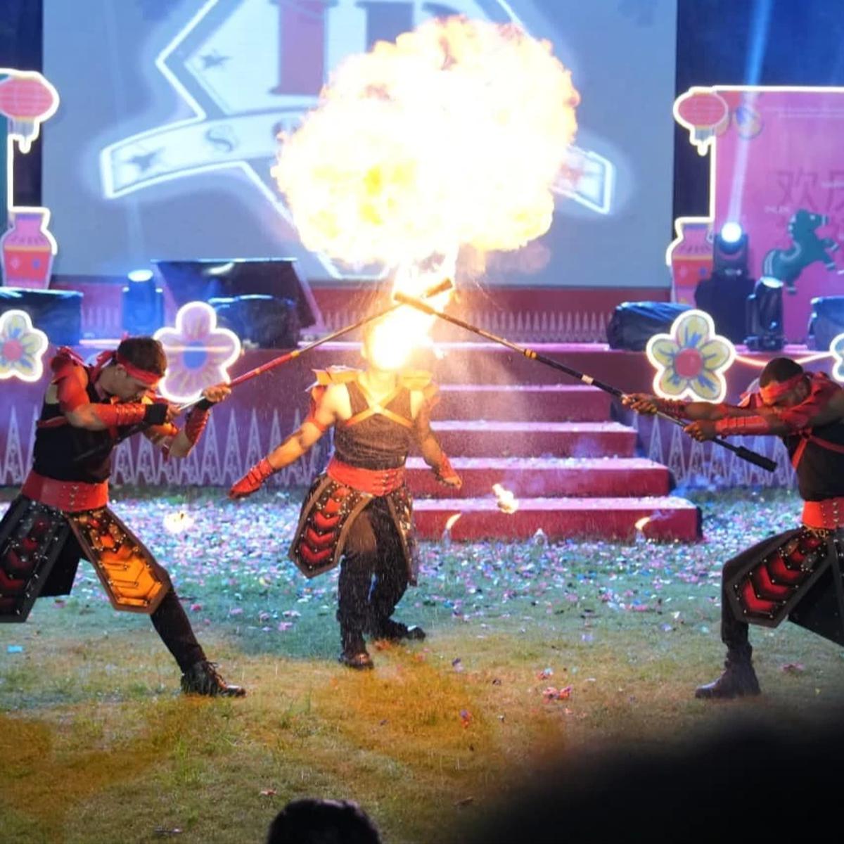 Puncak Imlek Festival 2577 di Lapangan Banteng