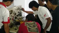 Komunitas Honda Lampung Dilatih Atasi Motor Mogok