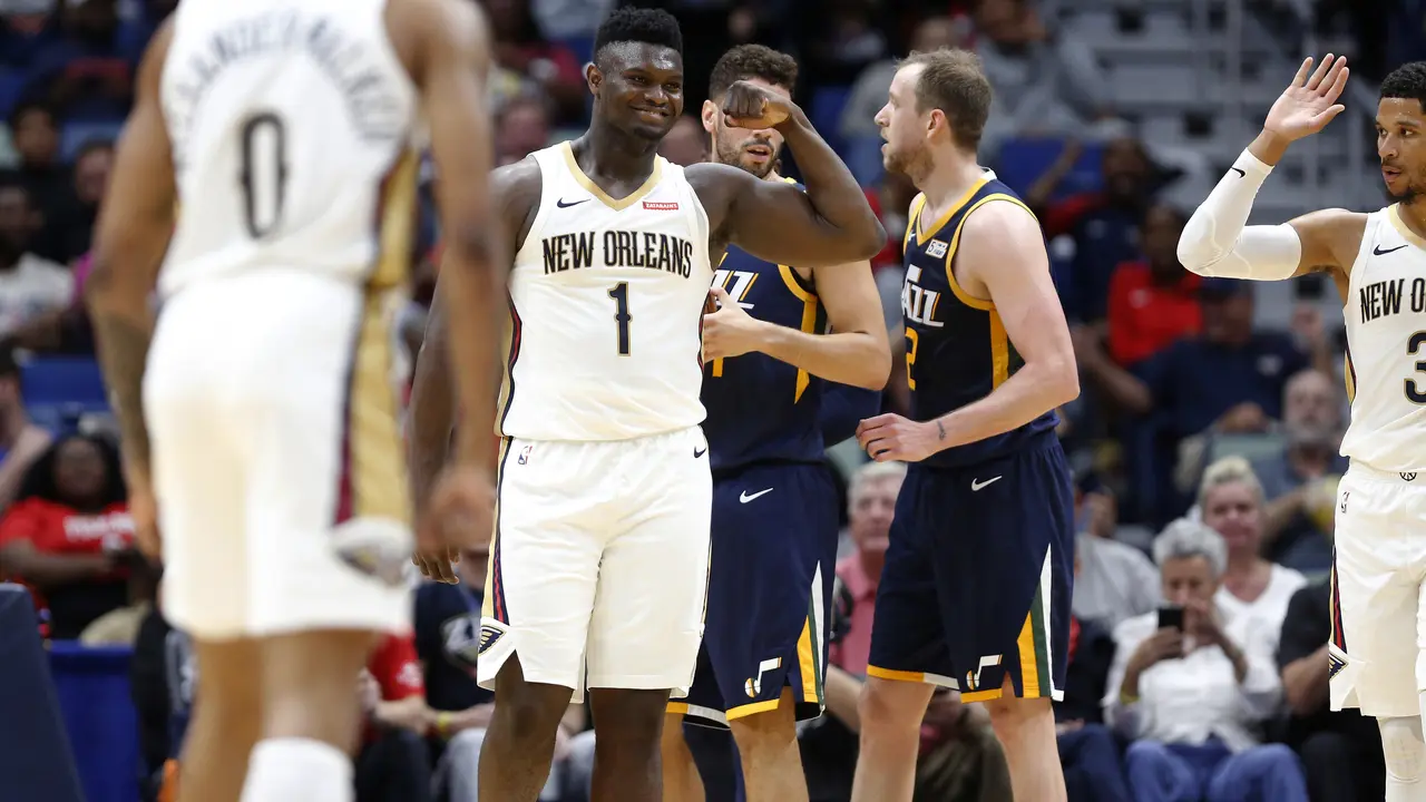 NBA: Zion Williamson Gemilang, Pelicans Menang Tipis atas Jazz