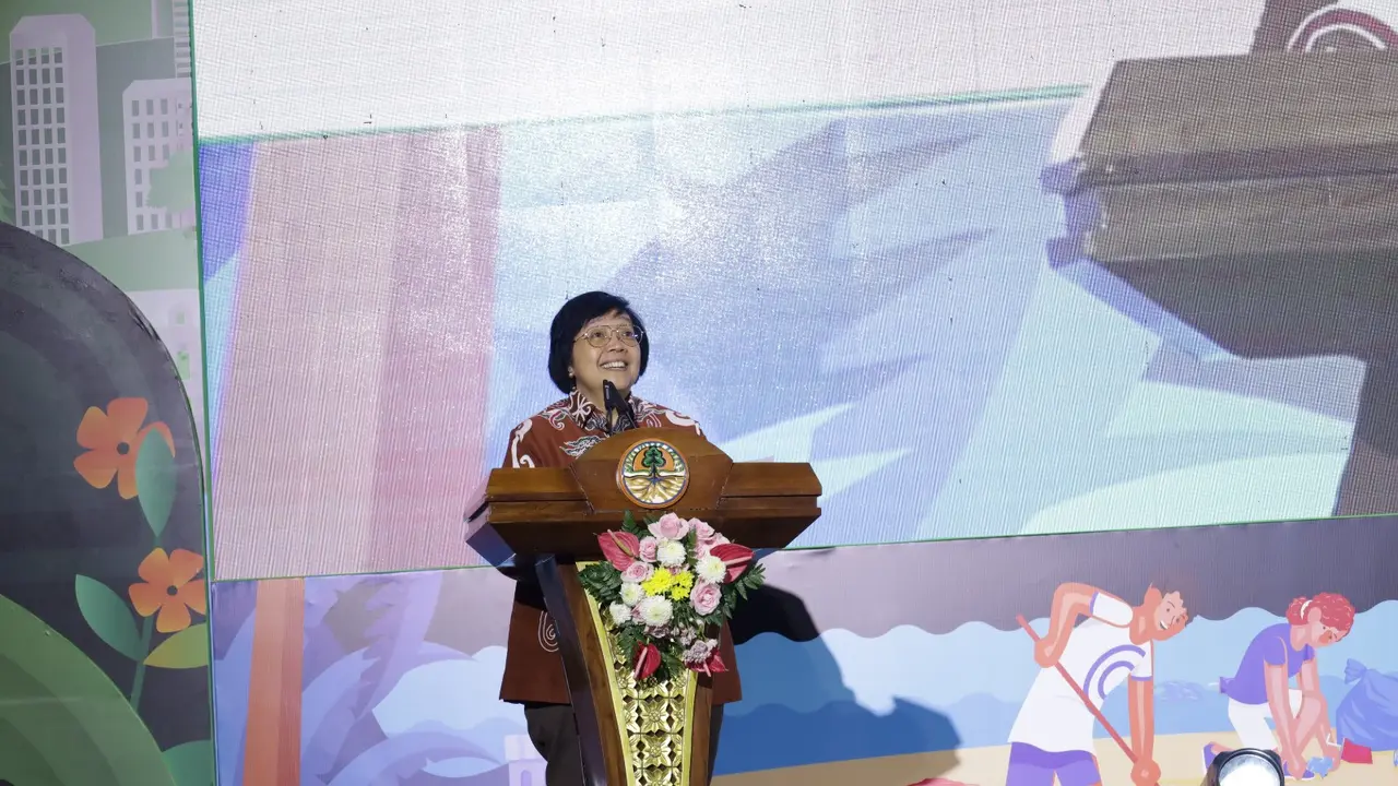 Menteri Lingkungan Hidup dan Kehutanan (LHK), Siti Nurbaya