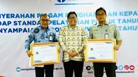 Ombudsman Republik Indonesia (RI) mengganjar Kementan dengan pernghargaan Kepatuhan Tinggi Standar Layanan Publik.