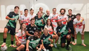 Para Legenda LALIGA Bertemu dan Bertanding Sepak Bola Senang-Senang di New York